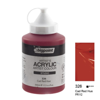 BP AKRİLİK BOYA 500ml 326 CAD RED HUE * (tek ürün gönderilecektir, fotoğraf temsilidir)