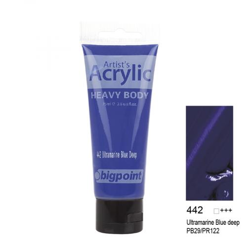 BP AKRİLİK BOYA 75ml 442 ULTRAMARINE BLUE - * (tek ürün gönderilecektir, fotoğraf temsilidir)