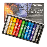 BİGPOİNT ARTİST OİL PASTEL 12 RENKLİ