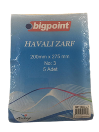 BP HAVA KABARCIKLI ZARF 200x275 ---- DLS (tek ürün gönderilecektir, fotoğraf temsilidir)