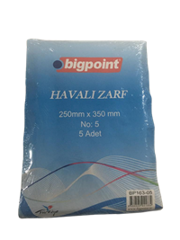 BP HAVA KABARCIKLI ZARF 250x350 ---- DLS (tek ürün gönderilecektir, fotoğraf temsilidir)