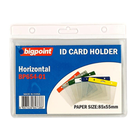 BP KART POŞETİ YATAY BEYAZ 85x55 mm. ( YAKA KARTI )
