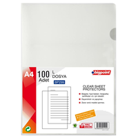 BP L DOSYA STANDART 80 Micron 100 LÜ POŞET (tek ürün gönderilecektir, fotoğraf temsilidir)