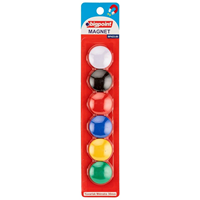 BP MAGNET 30mm ( MIKNATIS ) KARMA RENK 6 LI BLİSTERLİ