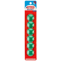 BP MAGNET 30mm ( MIKNATIS ) YEŞİL 6 LI BLİSTERLİ
