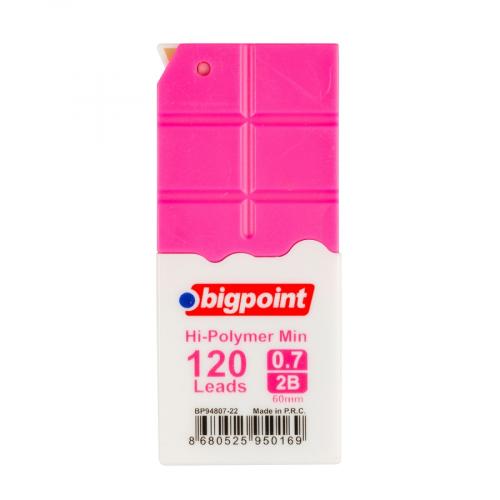 BİGPOİNT MİN 07 2B 60MM 120 Lİ TÜP PEMBE