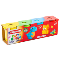 BİGPOİNT OYUN HAMURU 4apos;LÜ SET 520 GR