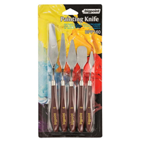 BP PAINTING KNIFE( SPATULA) SET 5 LI .... (tek ürün gönderilecektir, fotoğraf temsilidir)