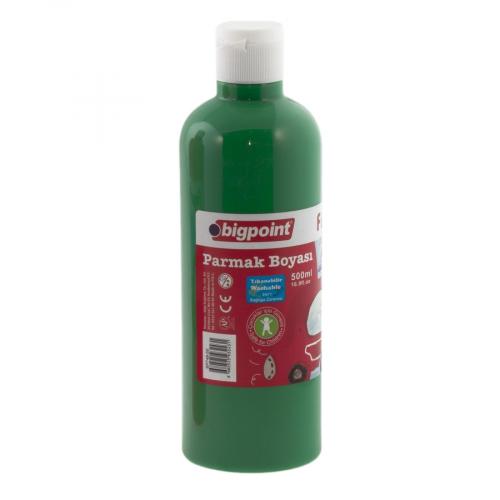 BİGPOİNT YEŞİL PARMAK BOYASI 500 ML