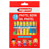 BP PASTEL BOYA 18 Lİ KARTON KUTULU
