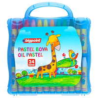 BP PASTEL BOYA 24 LÜ ÇANTALI MAVİ .. DLS (tek ürün gönderilecektir, fotoğraf temsilidir)