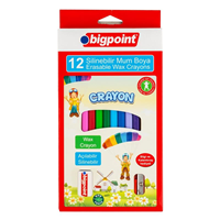 BİGPOİNT SİLİNEBİLİR MUM BOYA