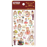 BP STICKER ALICE HARİKALAR DİYARINDA / ALICE IN WONDERLAND *YENİ 2024* (tek ürün gönderilecektir, fotoğraf temsilidir)