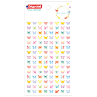 BP STICKER RENKLİ KELEBEKLER / BUTTERFLY KABARTMALI *YENİ 2024* (tek ü