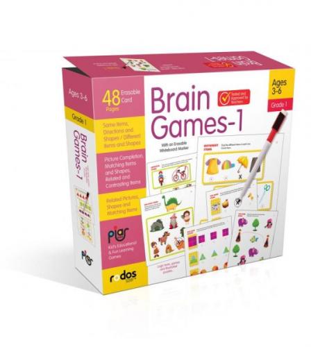 Brain Games-1 - Grade-Level 1 - Ages 3-6