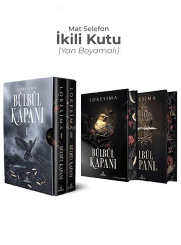 Bülbül Kapanı İkili Kutu - Yan Boyamalı Bülbül Kapanı İkili Kutu - Yan Boyamalı