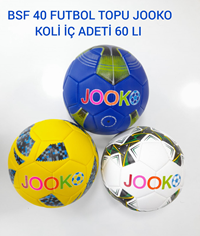 BURAK SPORTS DİKİŞLİ FUTBOL TOPU JOOKO NO: 5 BÜYÜK 9 RENK