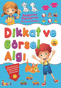 Büyüyorum Öğreniyorum Okul Öncesi Etkinlikleri Dikkat ve Görsel Algı