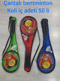 CAN SPORT BADMİNTON 2 Lİ RAKET ÇANTALI + 1 TOP BSR-500 *2023 FİYATLI* (tek ürün gönderilecektir, fotoğraf temsilidir)