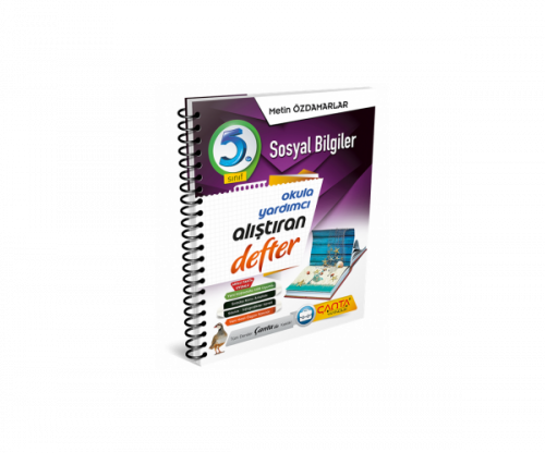 ÇANTA 5.SINIF SOSYAL BİLGİLER DEFTER