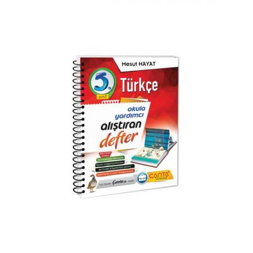 ÇANTA 5.SINIF TÜRKÇE DEFTER