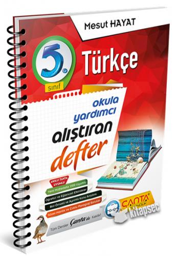 ÇANTA 5.SINIF TÜRKÇE DEFTER