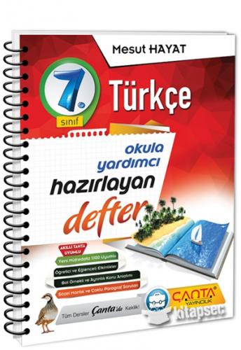 ÇANTA 7.SINIF TÜRKÇE DEFTER