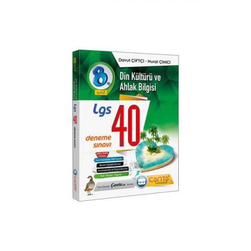 ÇANTA 8.SINIF DİN KÜLTÜRÜ 40'LI DENEME