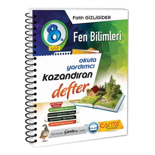 ÇANTA 8.SINIF FEN BİLİMLERİ DEFTER