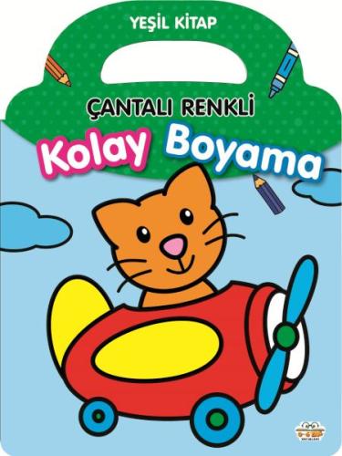 Çantalı Renkli Kolay Boyama- Yeşil Kitap Çantalı Renkli Kolay Boyama- Yeşil Kitap