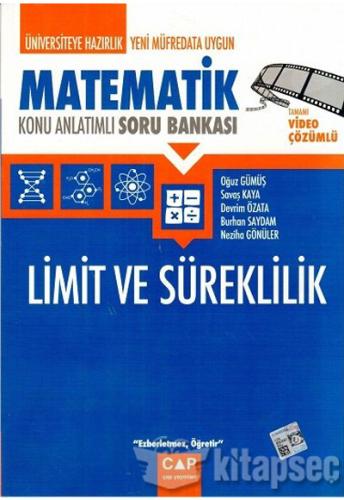 ÇAP MATEMATİK PROBLEMLER KONU ANLATIMLI SORU BANKASI