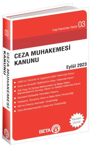 Cep Kanunlari Serisi 03 - Ceza Muhakemesi Kanunu (Cep Boy)