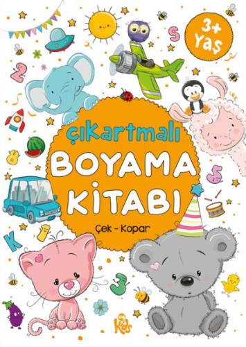 Çıkartmalı Boyama Kitabı - 3 Yaş + Çıkartmalı Boyama Kitabı - 3 Yaş +
