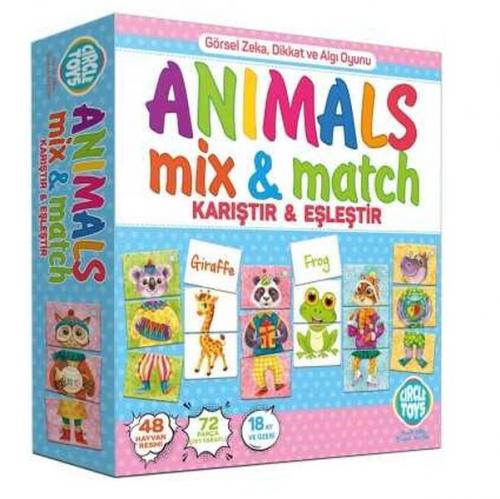 Circle Toys Animals Mix & Match