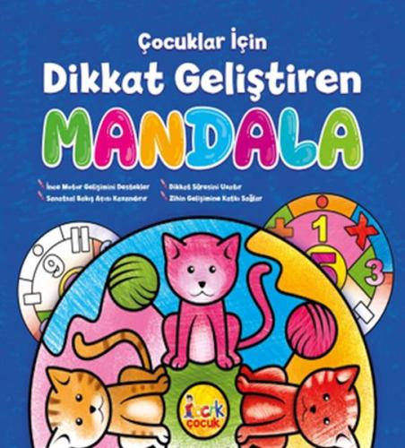 Çocuklar İçin Dikkat Geliştiren Mandala