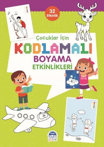 Çocuklar İçin Kodlama Etkinlikleri Yeşil2 - 32 Etkkinlik