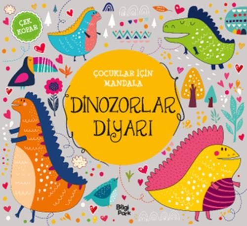 Çocuklar İçin Mandala - Dinozorlar Diyarı