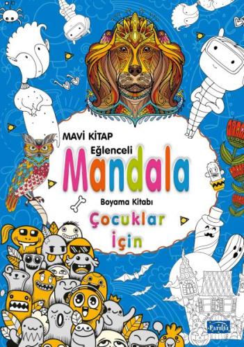 Çocuklar İçin Mandala Mavi Çocuklar İçin Mandala Mavi