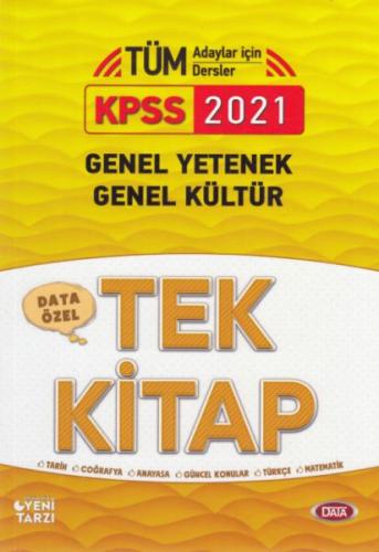 Data Yayınları 2021 KPSS Genel Yetenek Genel Kültür Özel Tek Kitap Data Yayınları 2021 KPSS Genel Yetenek Genel Kültür Özel Tek Kitap