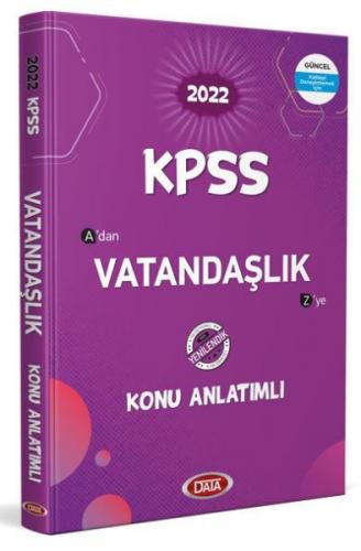 Data Yayınları 2022 KPSS Vatandaşlık Konu Anlatımı