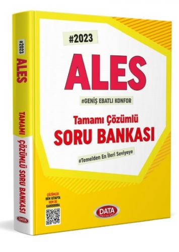 Data 2023 Ales Tamamı Çözümlü Soru Bankası