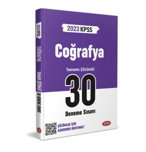 Data 2023 Kpss Coğrafya 30 Deneme Sınavı Karekod Çözümlü