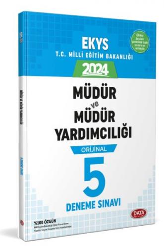 Data Yayınları 2021 EKYS Müdür ve Müdür Yardımcılığı 5 Deneme Sınavı