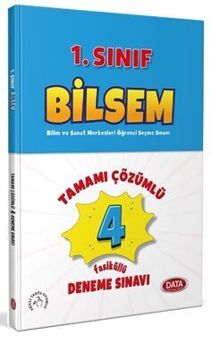 Data Bilsem 1. Sınıf Tamamı Çözümlü 4 Fasikül Deneme Sınavı