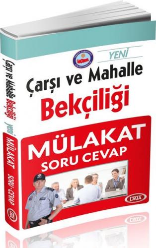 DATA Çarşı ve Mahalle Bekçiliği Mülakat Soru Cevap(İADESİZDİR)