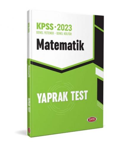 Data Kpss Matematik Yaprak Test