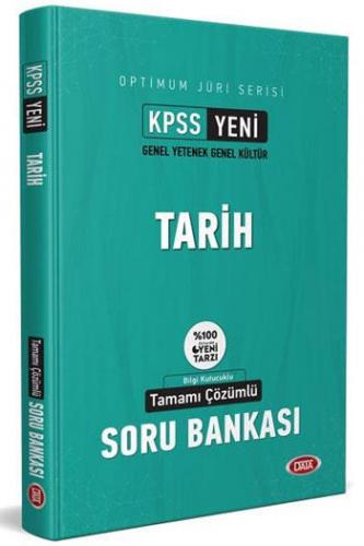 Data Yayınları 2021 KPSS Optimum Jüri Serisi Tarih Çözümlü Soru Bankas