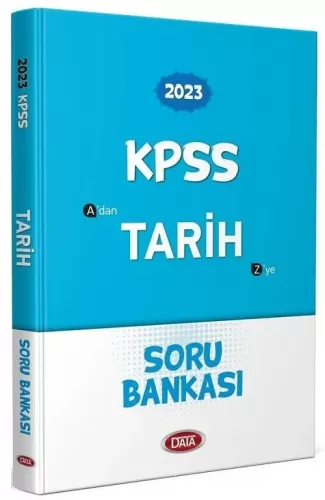 Data Yayınları 2022 KPSS Tarih Soru Bankası