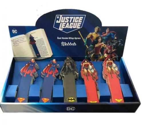 DC Justice League Bookmark 60'lı Display DC Justice League Bookmark 60'lı Display