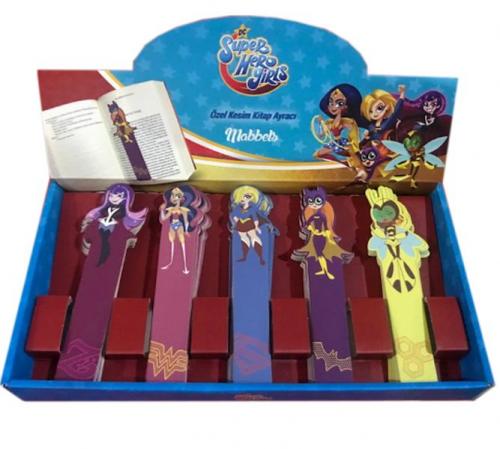 DC Super Hero Girls Bookmark 60'lı Display DC Super Hero Girls Bookmark 60'lı Display